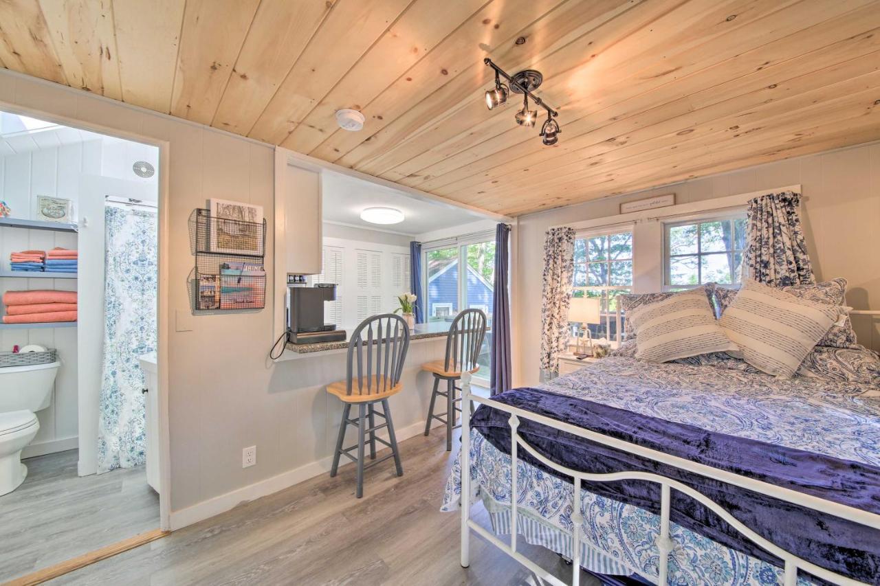 Lush Edgecomb Studio Cottage With Fire Table! Esterno foto