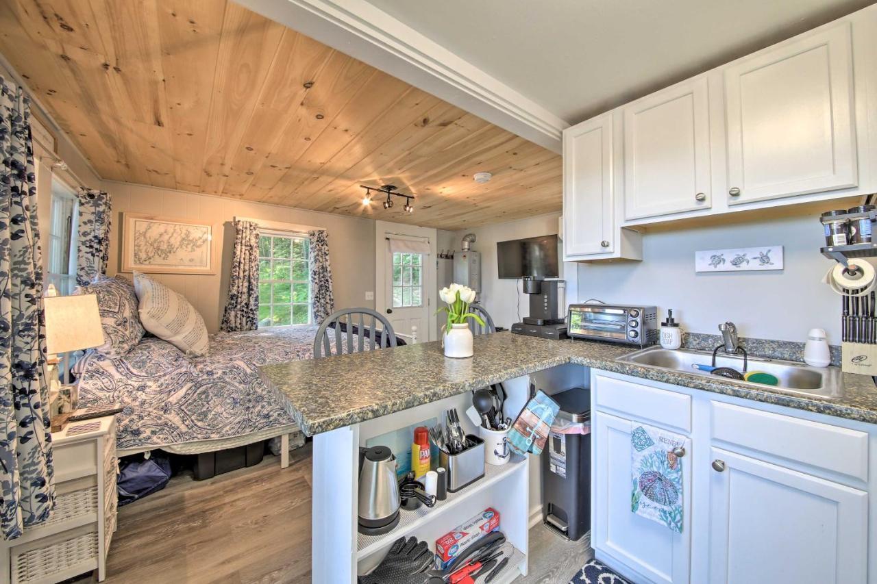 Lush Edgecomb Studio Cottage With Fire Table! Esterno foto