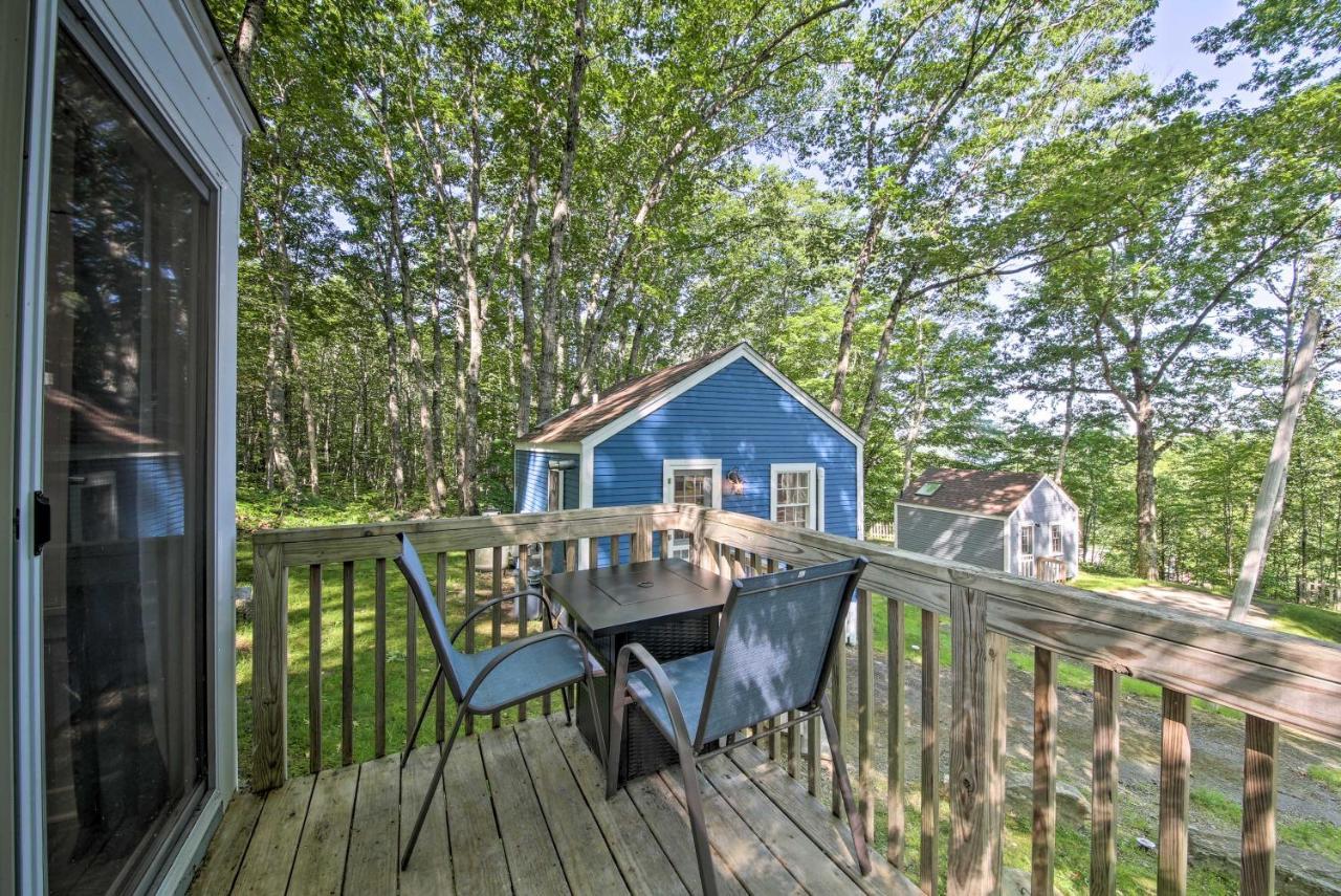 Lush Edgecomb Studio Cottage With Fire Table! Esterno foto