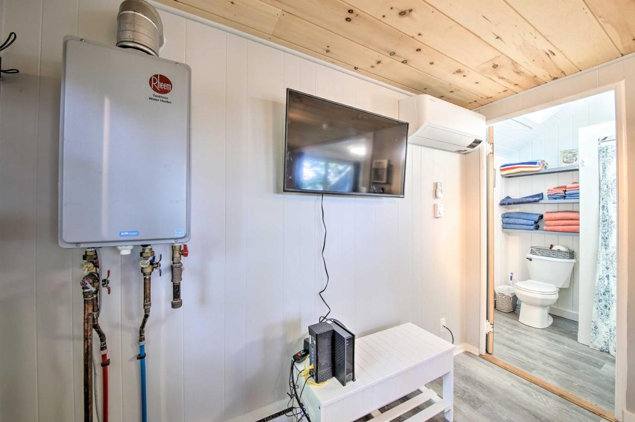 Lush Edgecomb Studio Cottage With Fire Table! Esterno foto