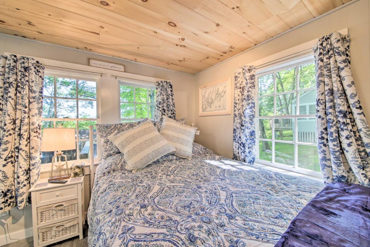 Lush Edgecomb Studio Cottage With Fire Table! Esterno foto