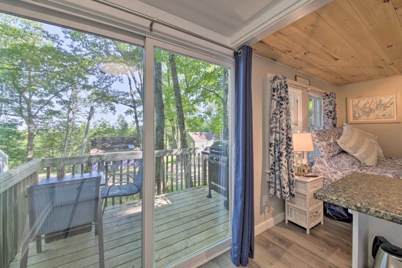 Lush Edgecomb Studio Cottage With Fire Table! Esterno foto