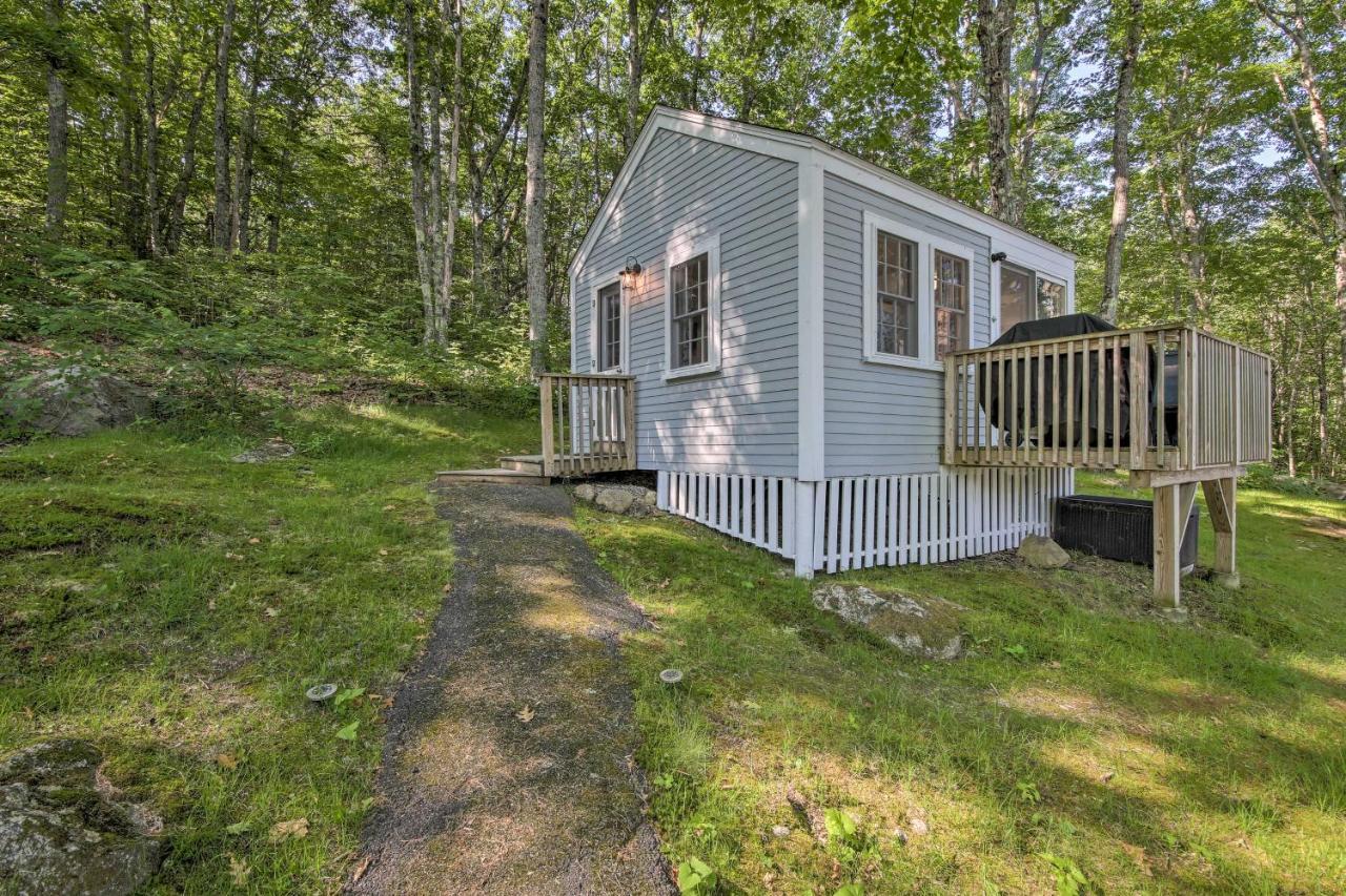Lush Edgecomb Studio Cottage With Fire Table! Esterno foto